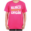 tricko, Farba ružová, Strih/ Variant Pánsky/UNISEX