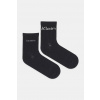 Ponožky Calvin Klein Jeans 2-pak čierna farba, 701235518 ONE SIZE