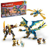 LEGO® Ninjago 71796 Živelný drak proti robotovi cisárovnej