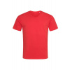Tričko STEDMAN Relax Crew Neck, Scarlet červená, M