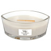 WoodWick Warm Wool vonná svíčka s dřevěným knotem 453,6 g