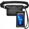 Púzdro SPIGEN A621 UNIVERSAL WATERPROOF CASE & WAIST BAG čierne