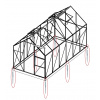 LANIT PLAST, s.r.o. sada 4 zemné skrutky (modely 6x4, 6x6, 2500, 3800) LG1489