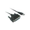 PremiumCord Konvertor USB 2.0 na paralelní port DB25F kuprint2