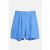 ŠORTKY KARL LAGERFELD LINEN BLEND SHORTS ULTRAMARINE
