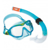 ALS AQUA LUNG SPORT AquaLung Det. šnorchlovací set Combo Mix Farba: Azúrová, Veľkosť: 0