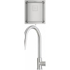 Teka FLEXLINEA RS15 34.40 X nerezová oceľ + Deante LIMA F72 M nerezová oceľ