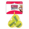 KONG Dog Air hračka - Lopta s pískatkom tenis, guma vulkanizovaná, M (3ks/bal.)