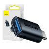 Adaptér Baseus Ingenuity USB-C na USB-A, OTG (modrý)