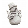 Záhradná figúrka - Snowman malá záhrada s betónom (Snowman malá záhrada s betónom)