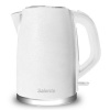 EVOLVEO Salente IceQueen, rychlovarná konvice 1,7 l, nerez, bílá