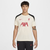 Nike Liverpool Strike Shirt 2024/25 Adults Coconut/Red S