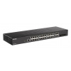 D-Link DGS-2000-28 Spravovaný prepínač, 24x GbE, 4x RJ45/SFP, bez ventilátora