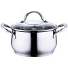 Bergner Kastrol nerez s poklicí 20 cm Gourmet BG-6507