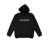 HOMEBOY mikina - Plaid Helvetica Hood Black (BLACK-10) veľkosť: S