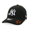 Dětská Kšiltovka New Era - MLB Heart Icon 9FORTY - NY Yankees - Black dětské kšiltovky Youth (54-56 cm)