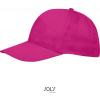 SOL'S | Sunny, 5 panelová baseball. šiltovka, červená fuchsia