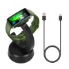 Nabíjecí dock pro chytré hodinky Huawei Band 10 / Honor Band 9 / Band 7 / Band 6 / OPPO Band 2 Charge Stand černý (Nabíjecí dock pro chytré hodinky kwmobile Dock pro Huawei Band 10 / Honor Band 9 / Ba