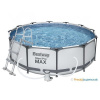 Bazén s konštrukciou Bestway Steel Pro MAX 3,66 m x 100 cm s kartušovou filtráciou