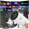 LED projektor Heelly 6MXNY1-SRFZ75D biely