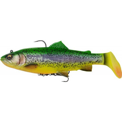 Savage Gear 4D Trout Rattle Shad 12,5 cm 35 g MS Fire Trout