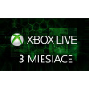 Digitálne predplatné Xbox Live Gold 3 mesiace
