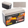 Powermat Li-ion akumulátor 12 V 12 Ah (12000 mAh) pre akumulátorový postrekovač