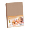 Bellatex Jersey s elastanem - 100x200 cm kávová