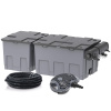 Heissner Prietokový filtračný set Heissner s čerpadlom 10000 l/h a UV 24W do 40 m3 FPU40000-00
