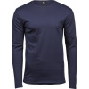 TEE JAYS TJ530 INTERLOCK / Pánske tričko s dlhým rukávom - navy XL