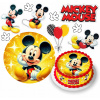 DIGITÁLNA TLAČ Jedlý obrázok na tortu Myšiak Mickey MINNIE POSTAVY + TEXT 11