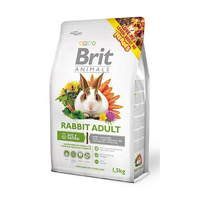 Brit Premium Brit Animals Rabbit Adult Complete 1,5kg