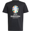 Adidas Euro24 Jr IT9307 T-shirt (198357) WHITE 128cm