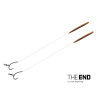 Nadväzec Delphin THE END D-Rig / 2ks 20 cm / 17lbs / #4