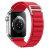 AW Alpský ťah - remienok na Apple Watch - Červený Farba: Červený, Veľkosť / Rozteč: 44/45/46/49mm