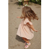 Šaty Konges Sløjd COCO DRESS GOTS oranžová farba, mini, áčkový strih, KS103059 104