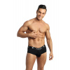 Pánske slipy otvorené Petrol Jock Bikini - Anais XL černá
