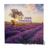 Provence 2026 - nástěnný kalendář - Baloušek