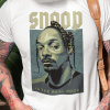 Tričko s potlačou SNOOP DOGG Pánsky Biela 134 cm/8 rokov