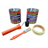 Lepidlo Professional na PVC PU312 600 g x 2 plechovky + valček + štetec + páska