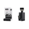 Gaggia Classic E24, white + Eureka Mignon Zero 55s, BL black