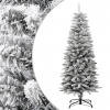 Umelý, štíhly vianočný stromček pokrytý snehom, 120 cm p (Umelý, štíhly vianočný stromček pokrytý snehom, 120 cm p)