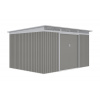 Záhradný domček G21 GRAH 915 - 340 x 269 cm, metalický šedý