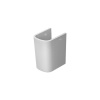 DURAVIT DuraStyle polostĺp pre umývadlo, s povrchom WonderGliss, 08583100001
