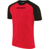 Futbalový dres Givova Capo MC červeno čierna MAC03 1210 Veľkosť: 2XS