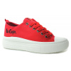 Lee Cooper 2463L red, dámské plátěnky vel.39