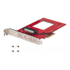 StarTech.com PEX4SFF8639U3 karta rozhrania/adaptér Interný U.3 (PEX4SFF8639U3)
