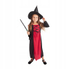 Detský kostým Rappa Čarodejnica Burgundská / Halloween (S)