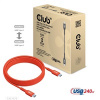 Club3D kabel USB-C, Oboustranný USB-IF Certifikovaný data kabel, Data 480Mb,PD 240W(48V/5A) EPR M/M 2m CAC-1573
