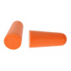 . Sluchové zátky, PU pena, 200 párov, oranžové
